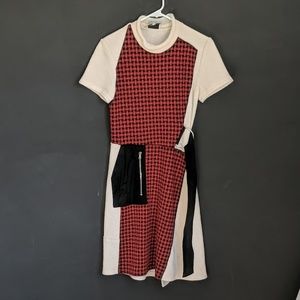 3.1 Phillip Lim abstract eccentric dress plaid